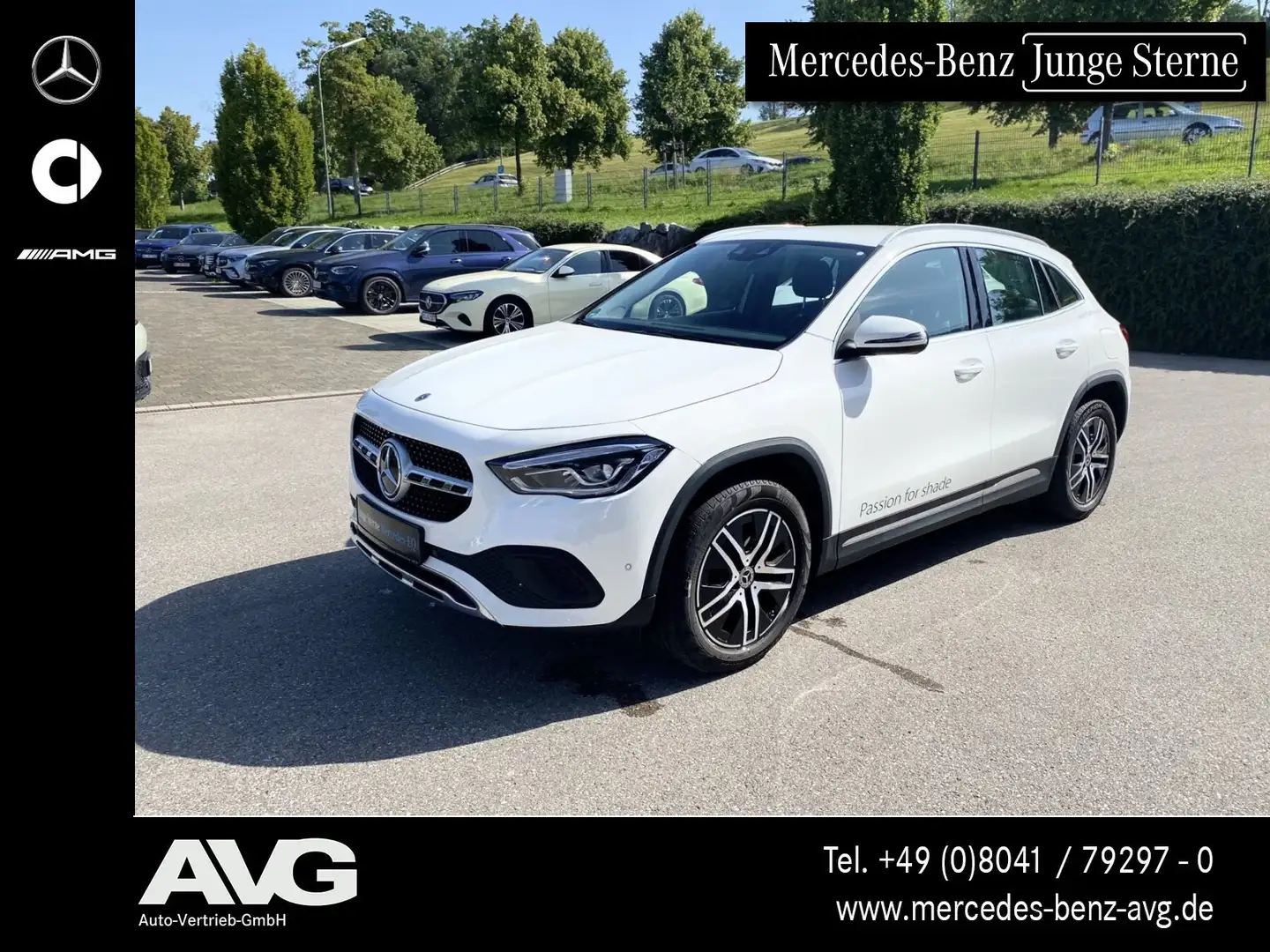 Mercedes-Benz GLA 250 GLA 250 e PROGRESSIVE NAVI+/AHK/PDC/KAM/LED/18" Weiß - 1