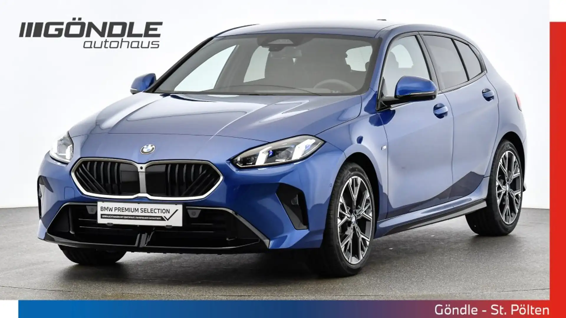 BMW 118 118d Blau - 1