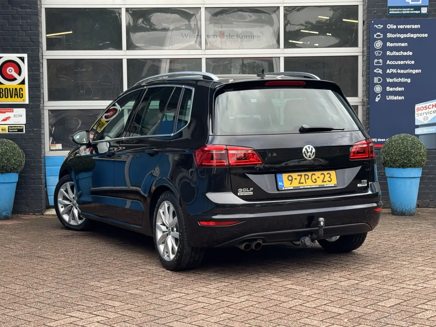Volkswagen Golf Sportsvan 1.4 TSI Highline Prijs Inclusief Onderhoud & 12 Ma Noir - 2
