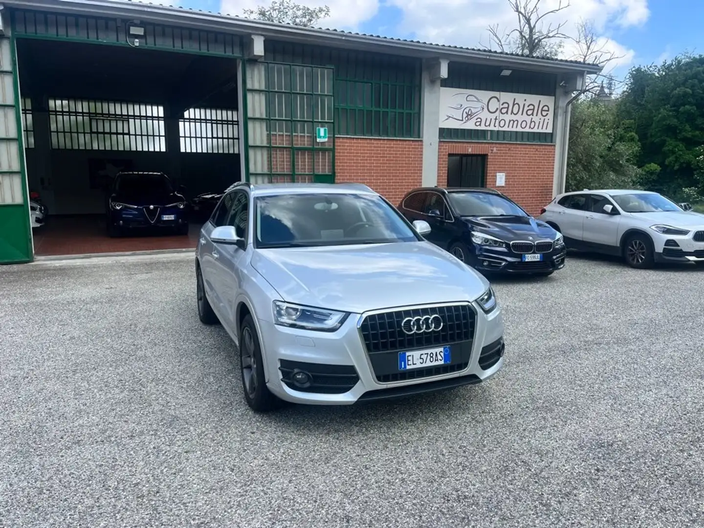Audi Q3 2.0 tdi Advanced quattro 177cv s-tronic Zilver - 1