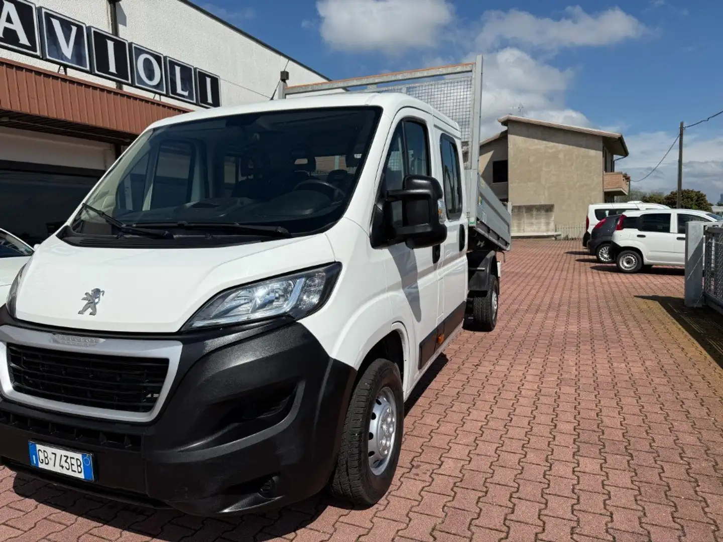 Peugeot Boxer Doppia Cabina Ribaltabile Trilaterale Bianco - 2