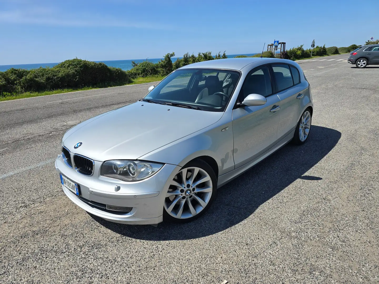 BMW 123 Serie 1 123d 5p Argento - 1