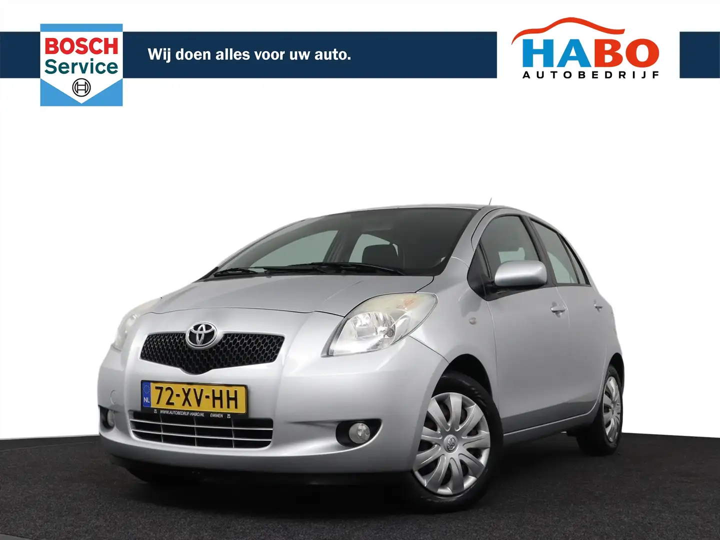 Toyota Yaris 1.3 16V VVT-I SOL 5DRS AC/CV+AB/ELEK.RAMEN/MIST.LA Gris - 1