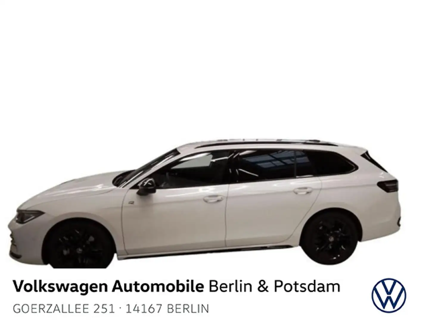 Volkswagen Passat Variant 2.0 TDI R-Line 4M DSG Weiß - 1
