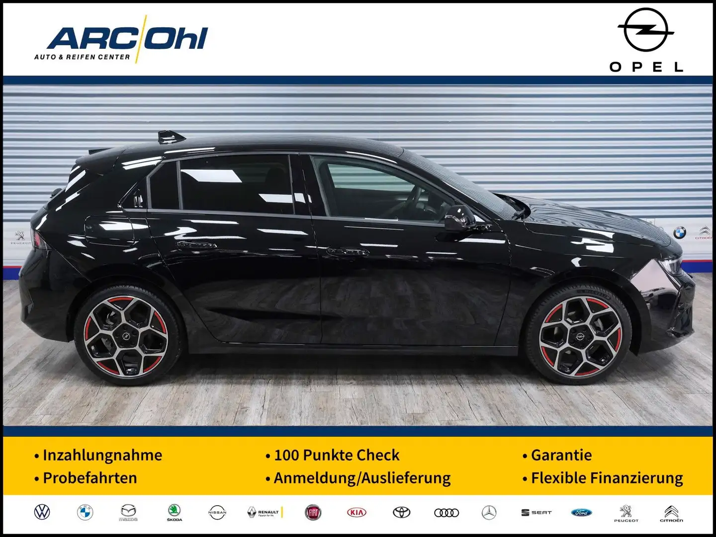 Opel Astra L 1.2 GS *MULTIM./LED/SHZ/PDC/360/18"* Schwarz - 1
