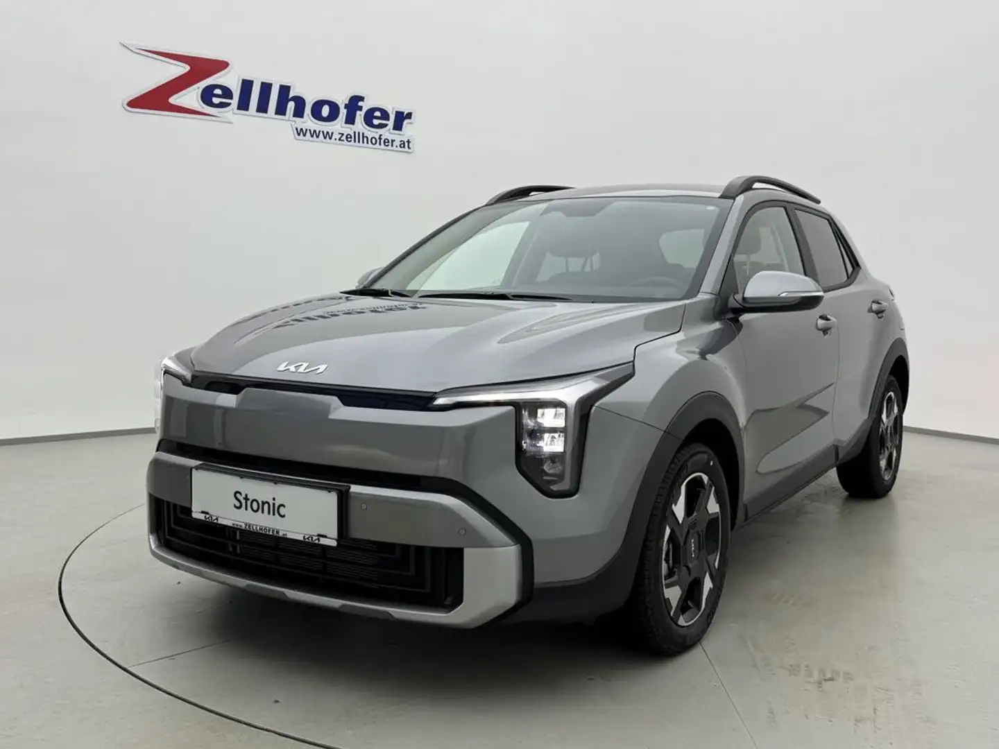 Kia Stonic PE 1,0 TGDI Silber Grijs - 1