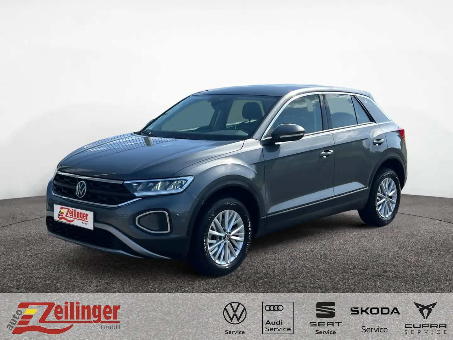 Volkswagen T-Roc TSI|AHK|APP-CONNECT|ACC|CLIMATRONIC|SHZ Grau - 1