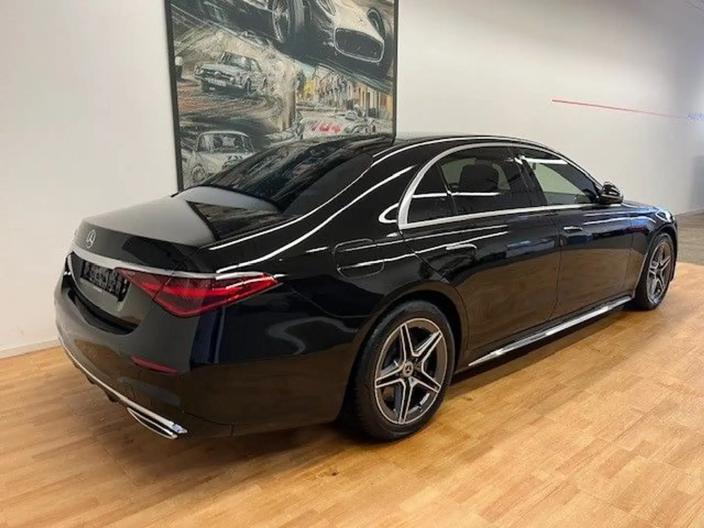 Mercedes-Benz S 580 e lang long AMG-Line Sound Pano Chauffeur Чёрный - 2