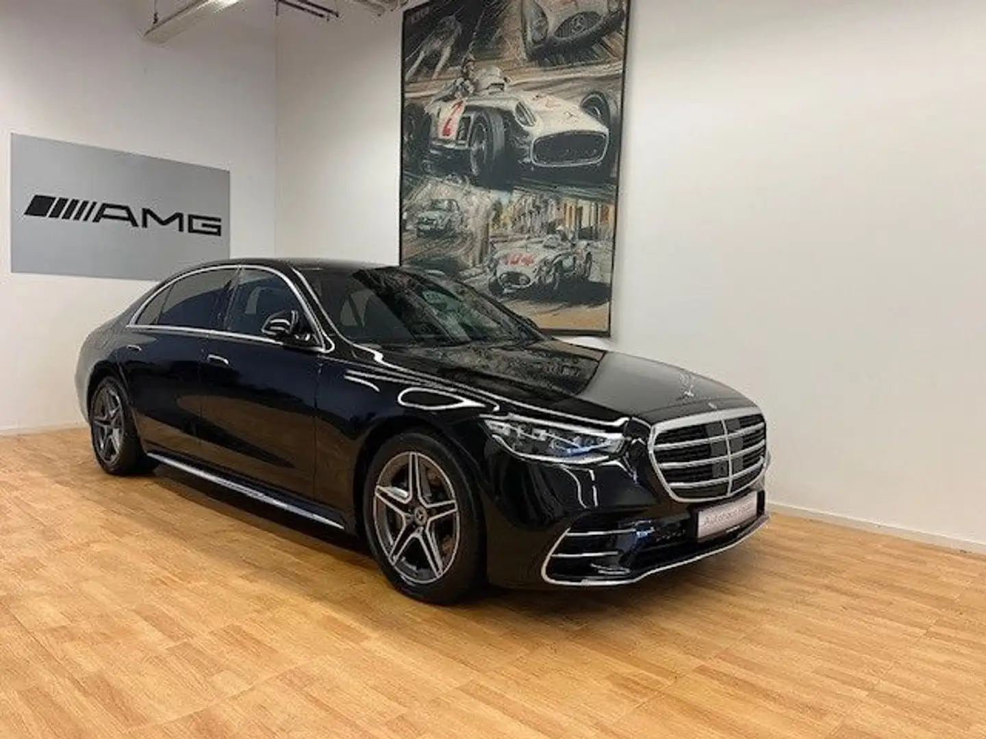 Mercedes-Benz S 580 e lang long AMG-Line Sound Pano Chauffeur Чёрный - 1