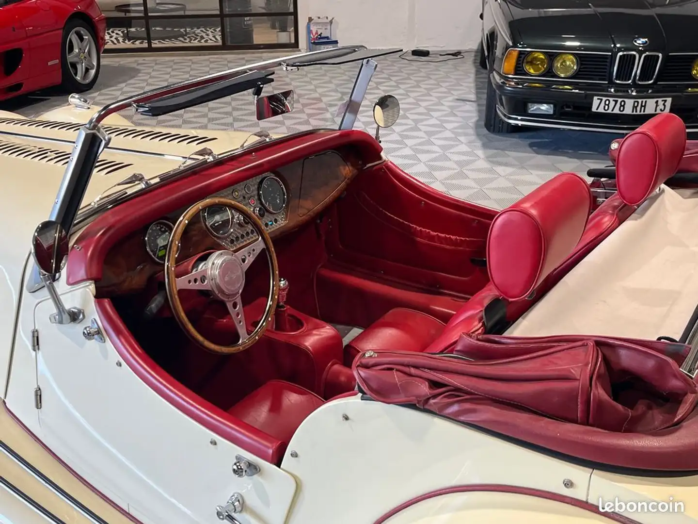Morgan Plus 4 Blanc - 2