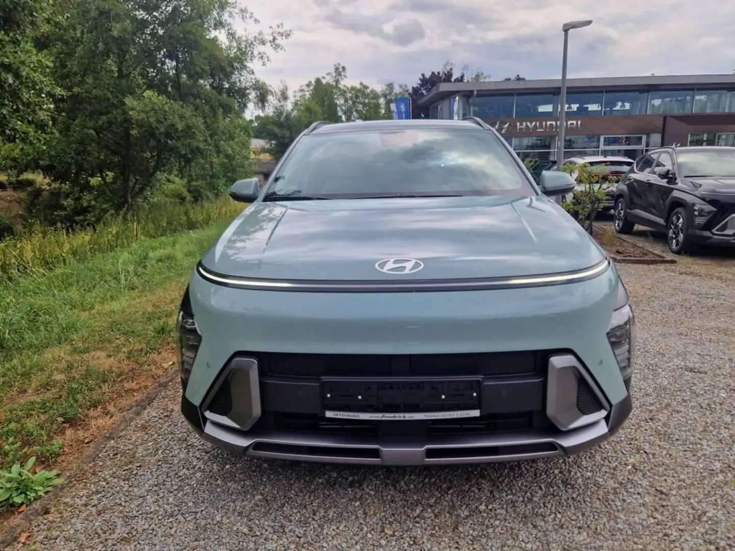Hyundai KONA Kona (SX2) 1,6 T-GDI 138PS DCT Trend Zielony - 2