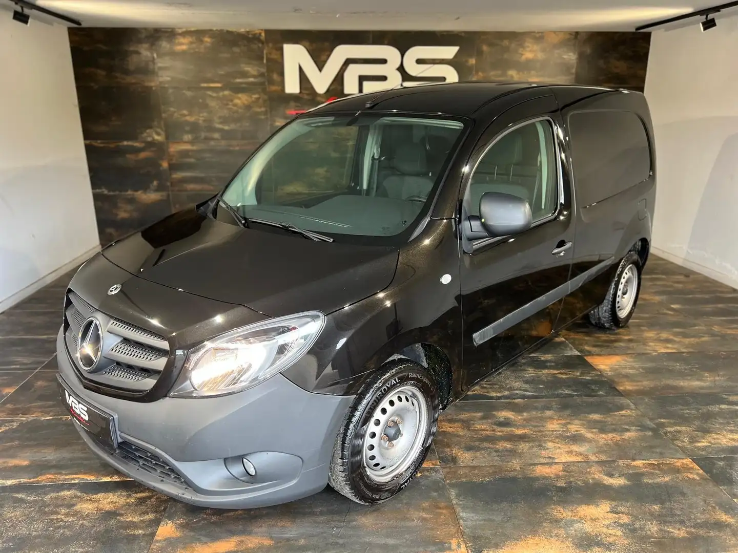 Mercedes-Benz Citan 1.5 CDI * CABINE * CLIM * RADIO *PORTE COULISSANTE Zwart - 2