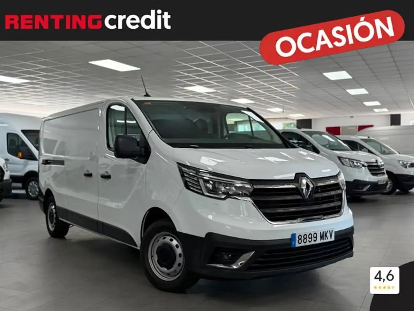 Renault Trafic Furgón L1H1 BluedCi 96kW Blanco - 1