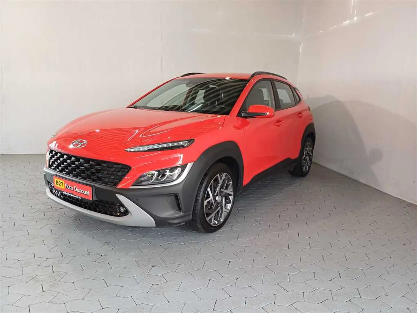 Hyundai KONA 1.6 GDI Trend Hybrid 2WD Automatik AHK+LED+NAVI Rot - 1