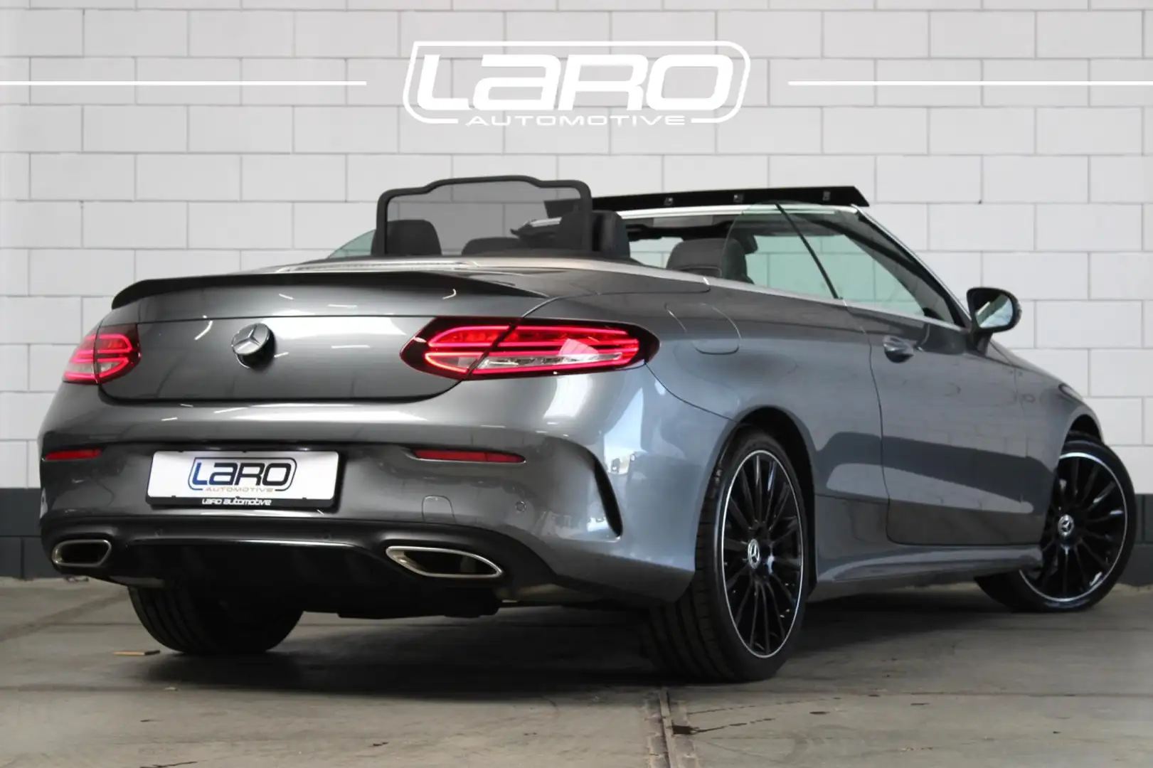 Mercedes-Benz C 180 Cabrio AMG Line | Airscarf Leer Virtual Camera Car Grijs - 2