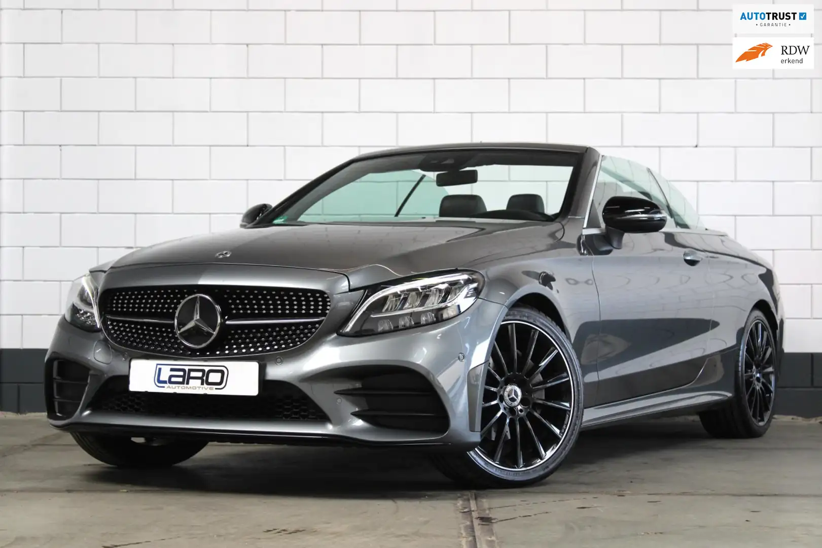 Mercedes-Benz C 180 Cabrio AMG Line | Airscarf Leer Virtual Camera Car Grijs - 1