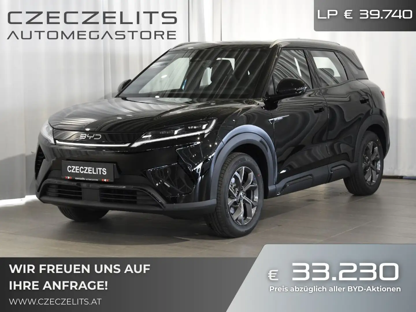 BYD Atto 2 Atto2 64,8 kWh Comfort Österreich Paket ON25495... Schwarz - 1