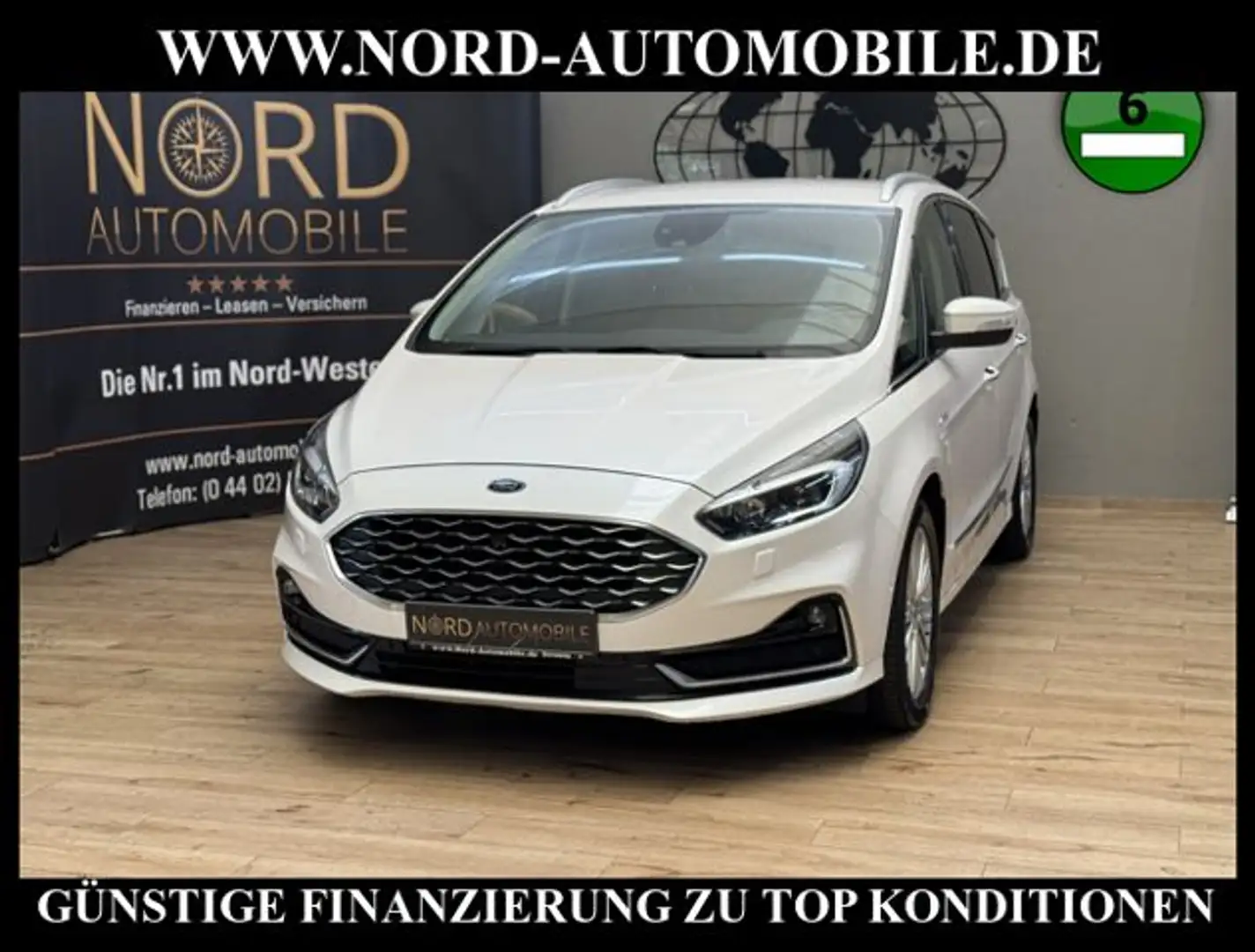 Ford S-Max 2.0 EcoBlue VIGNALE *AHK*ACC*KAM*LED* Vignale Weiß - 1