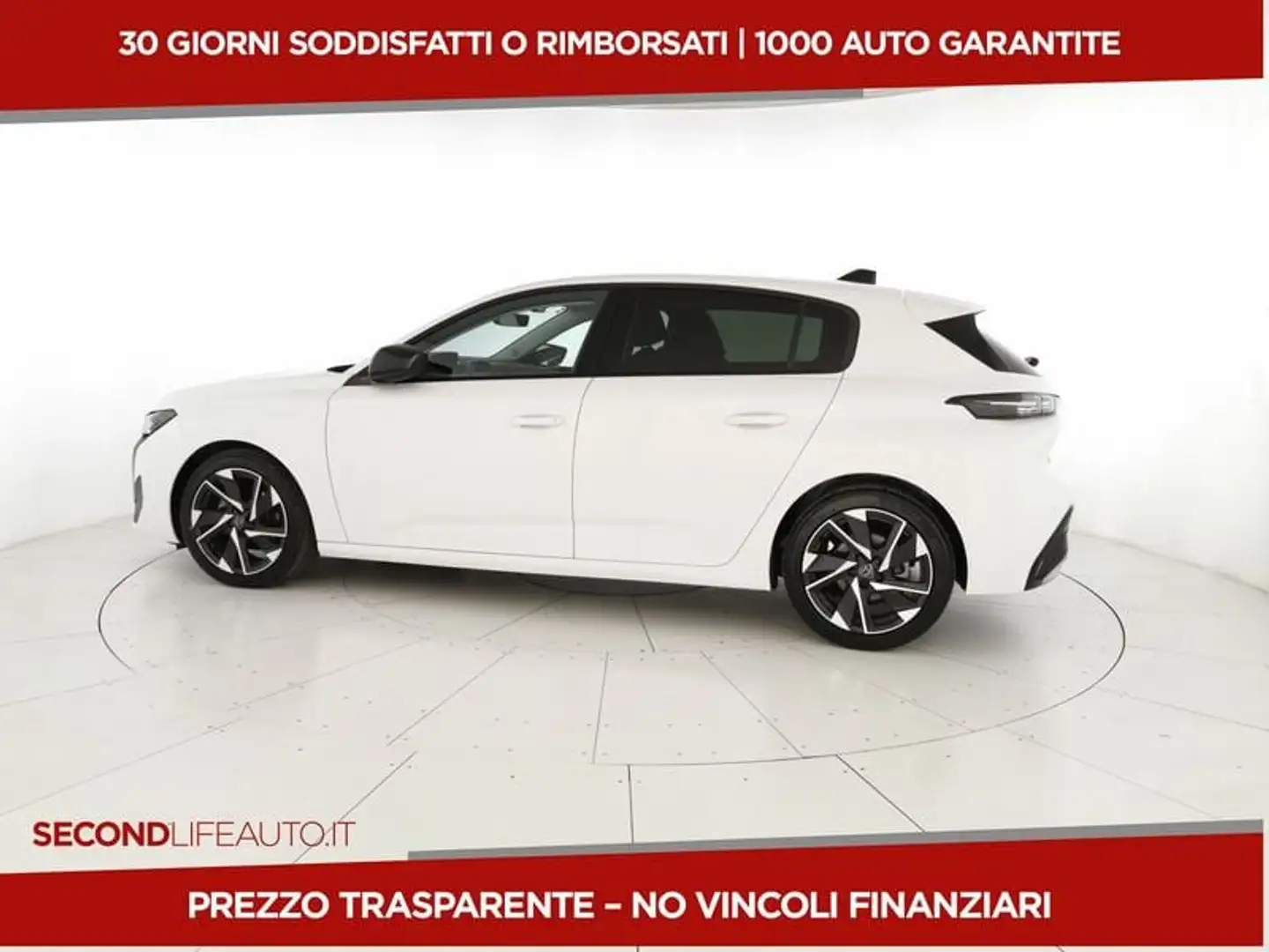 Peugeot 308 1.2 puretech t Allure Pack s&s 130cv eat8 Bianco - 2