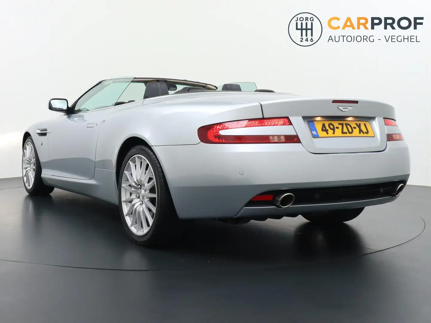 Aston Martin DB9 Volante 5.9 V12 Touchtronic NL Auto |  Navigatie | Gris - 2