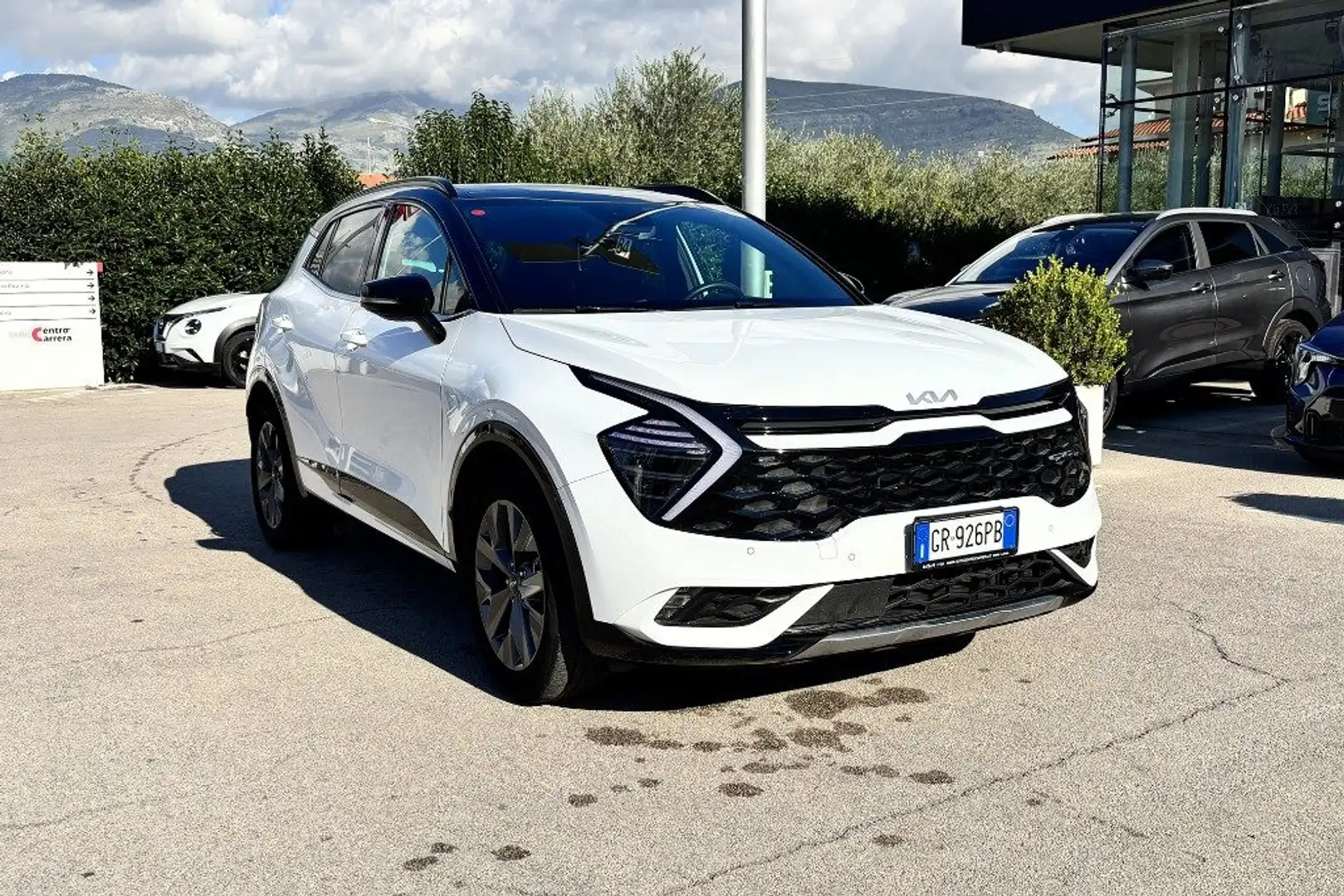 Kia Sportage 1.6 TGDi HEV AT GT-line Bianco - 1