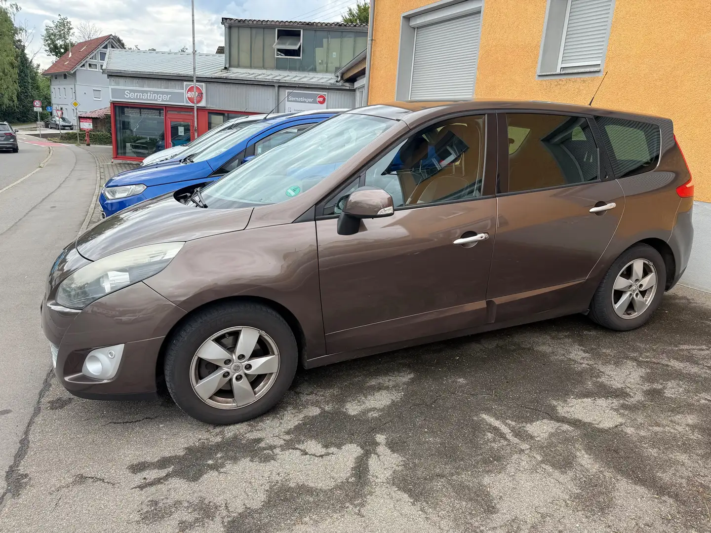 Renault Scenic Grand Dynamique Klimaautomatik Navi 8fach Alu ESP Brun - 1