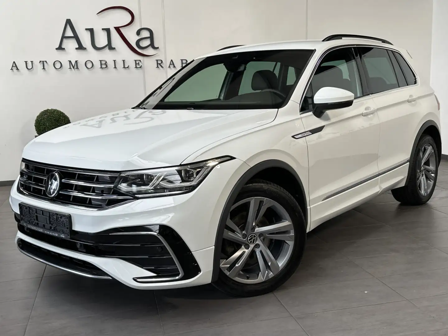 Volkswagen Tiguan 2.0 TDI DSG R-Line NAV+MATRIX+KAM+H&K+VC Weiß - 2