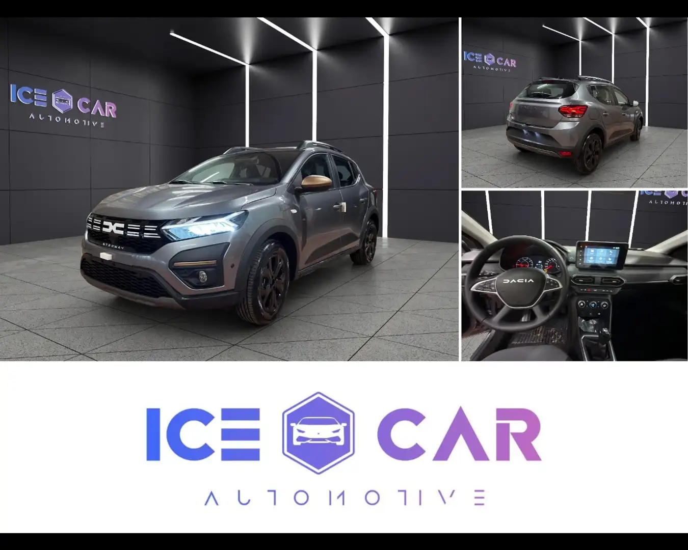 Dacia Sandero 3ª serie - Sandero Stepway 1.0 TCe ECO-G Extreme P Grau - 1