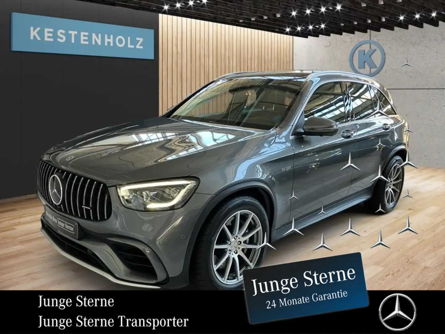 Mercedes-Benz GLC 63 AMG AMG GLC 63 4MATIC+ *AHK*MEMO*360°*PANO*MBUX*SHZ* Grau - 1