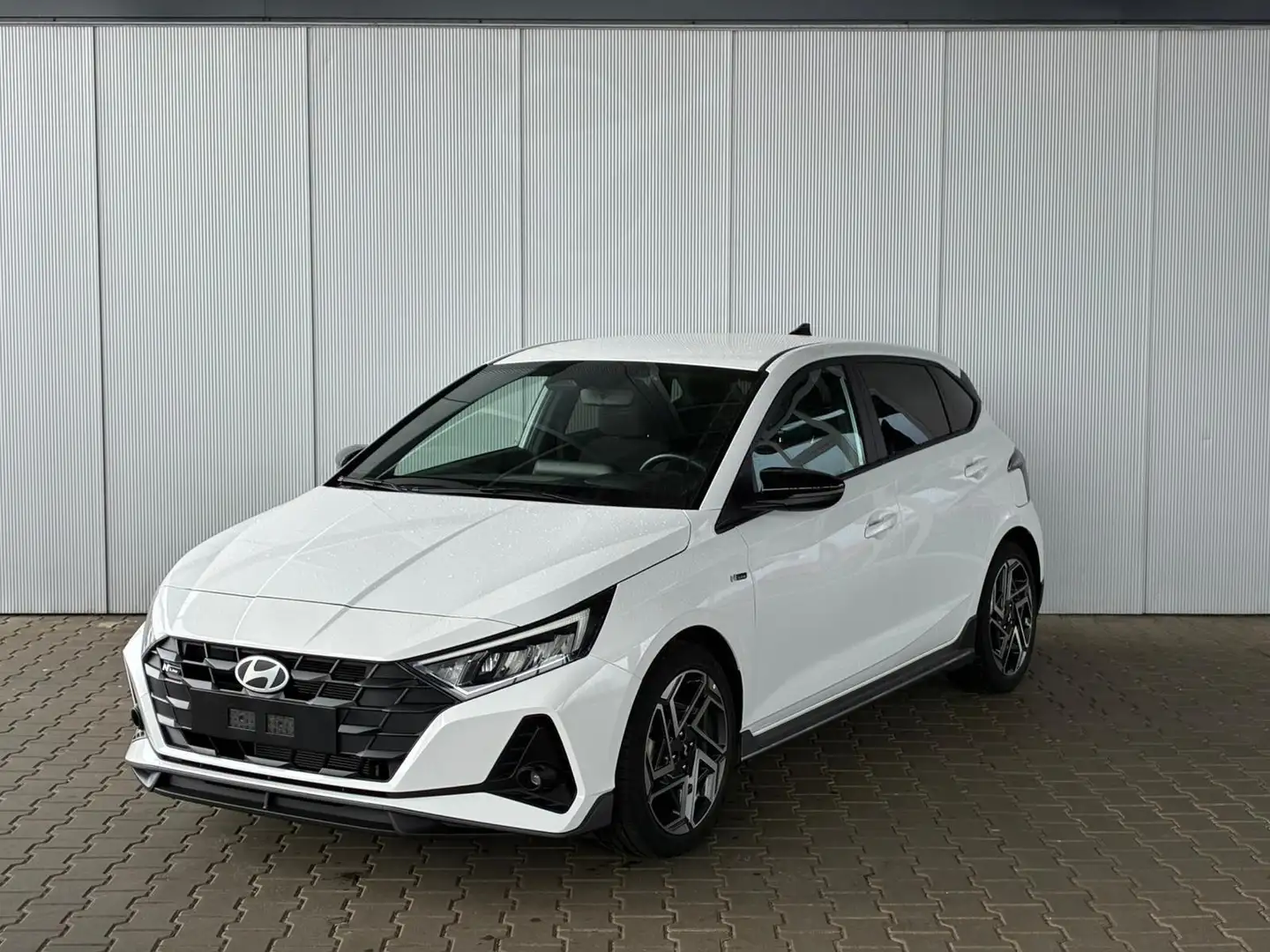 Hyundai i20 1.2 MPI N-Line / LED Tempomat Navi Rückfahrkame... Weiß - 1