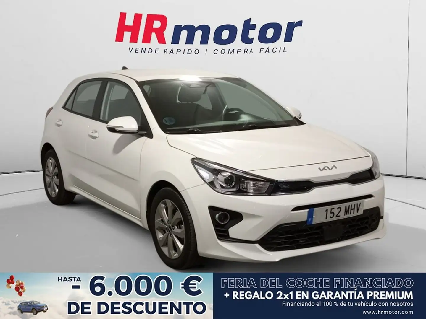 Kia Rio Drive Blanc - 1