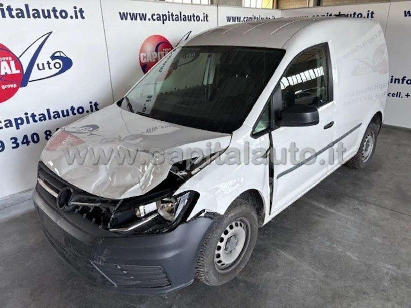 Volkswagen Caddy 14 TGI 110CV L1H1 NETTO 4900 Bianco - 1