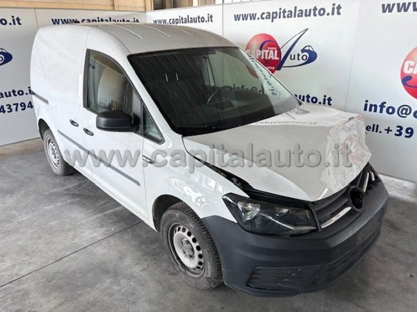 Volkswagen Caddy 14 TGI 110CV L1H1 NETTO 4900 Bianco - 2