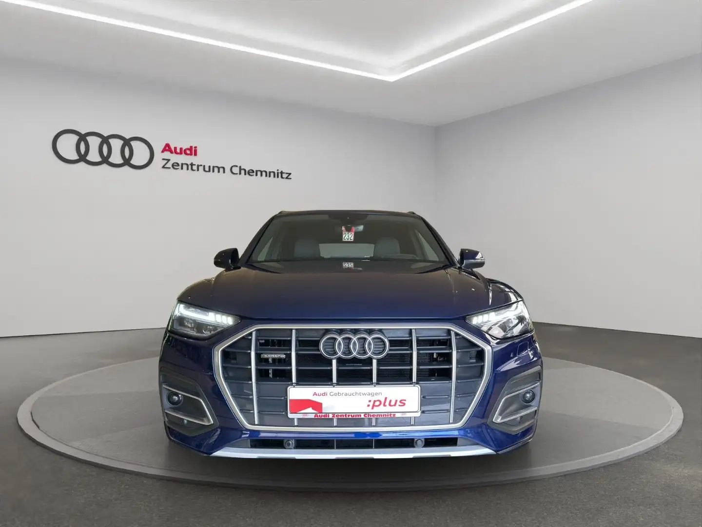 Audi Q5 50 TDI qu. tiptr.  S LINE+AHZV+HEAD+MATRIX Blau - 2