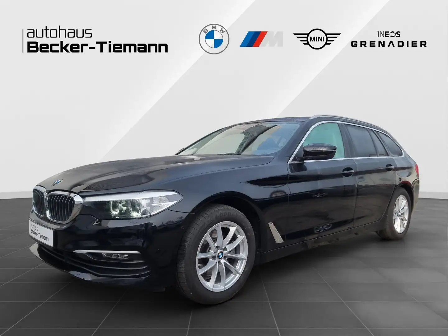 BMW 520 d Touring Zwart - 1
