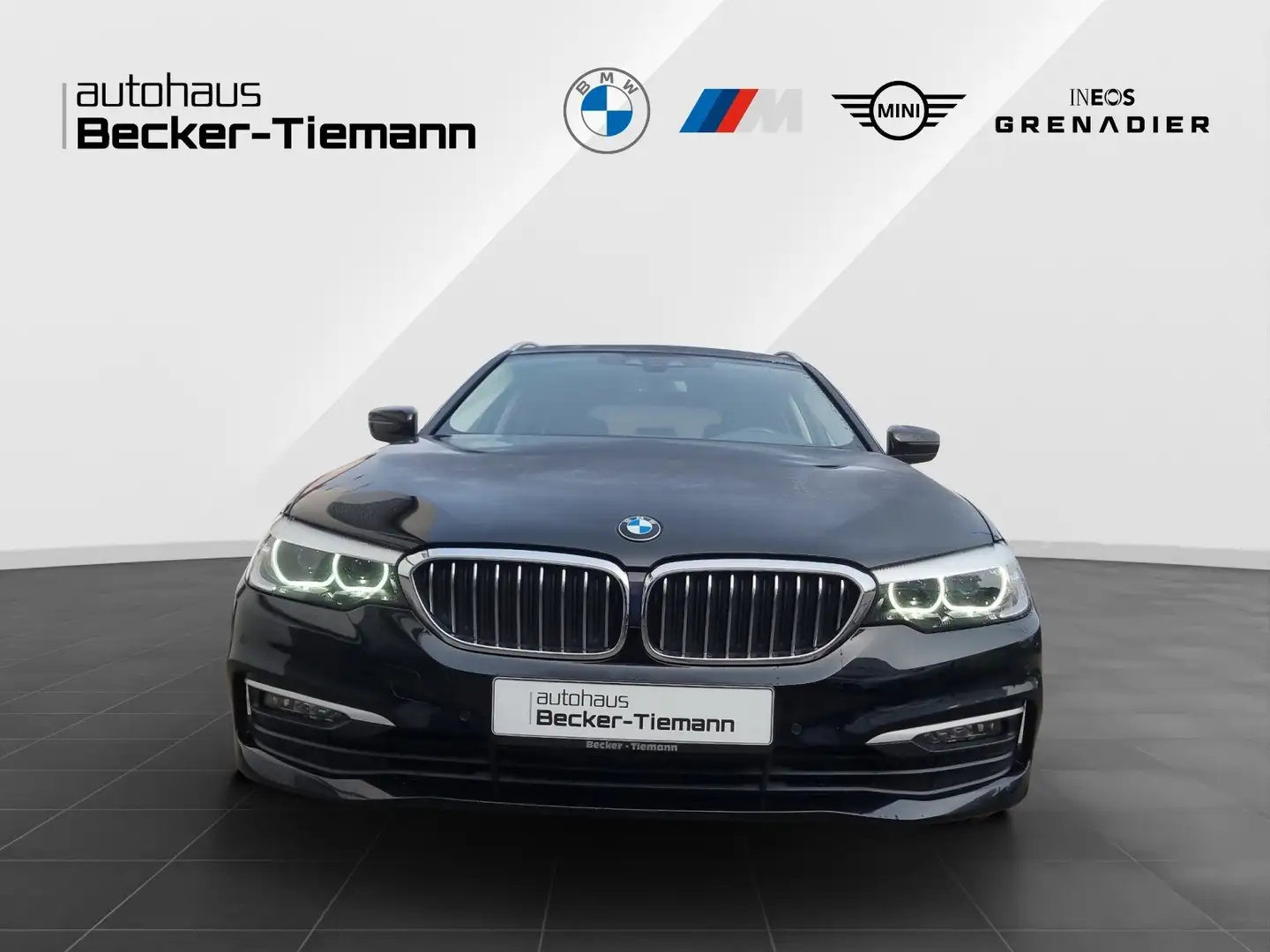 BMW 520 d Touring Zwart - 2