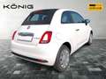 Fiat 500C Cabrio 1.0 Klima & Sound Carplay*Klima Weiß - thumbnail 3