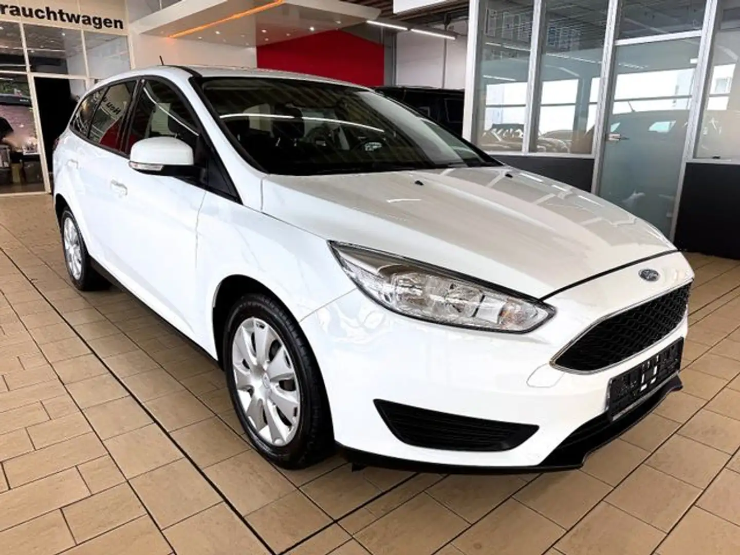 Ford Focus 1.0L TURNIER *KLIMA+MFL+E-FH* 44TKM White - 1