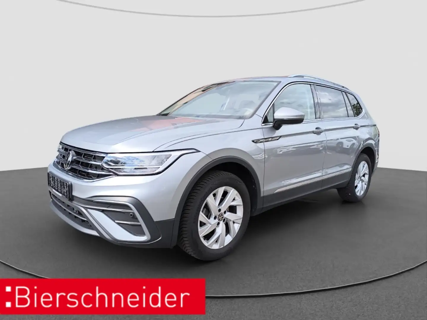 Volkswagen Tiguan Allspace 2.0 TDI DSG Life AHK NAVI RFK ACC SITZH 18LM Silber - 1
