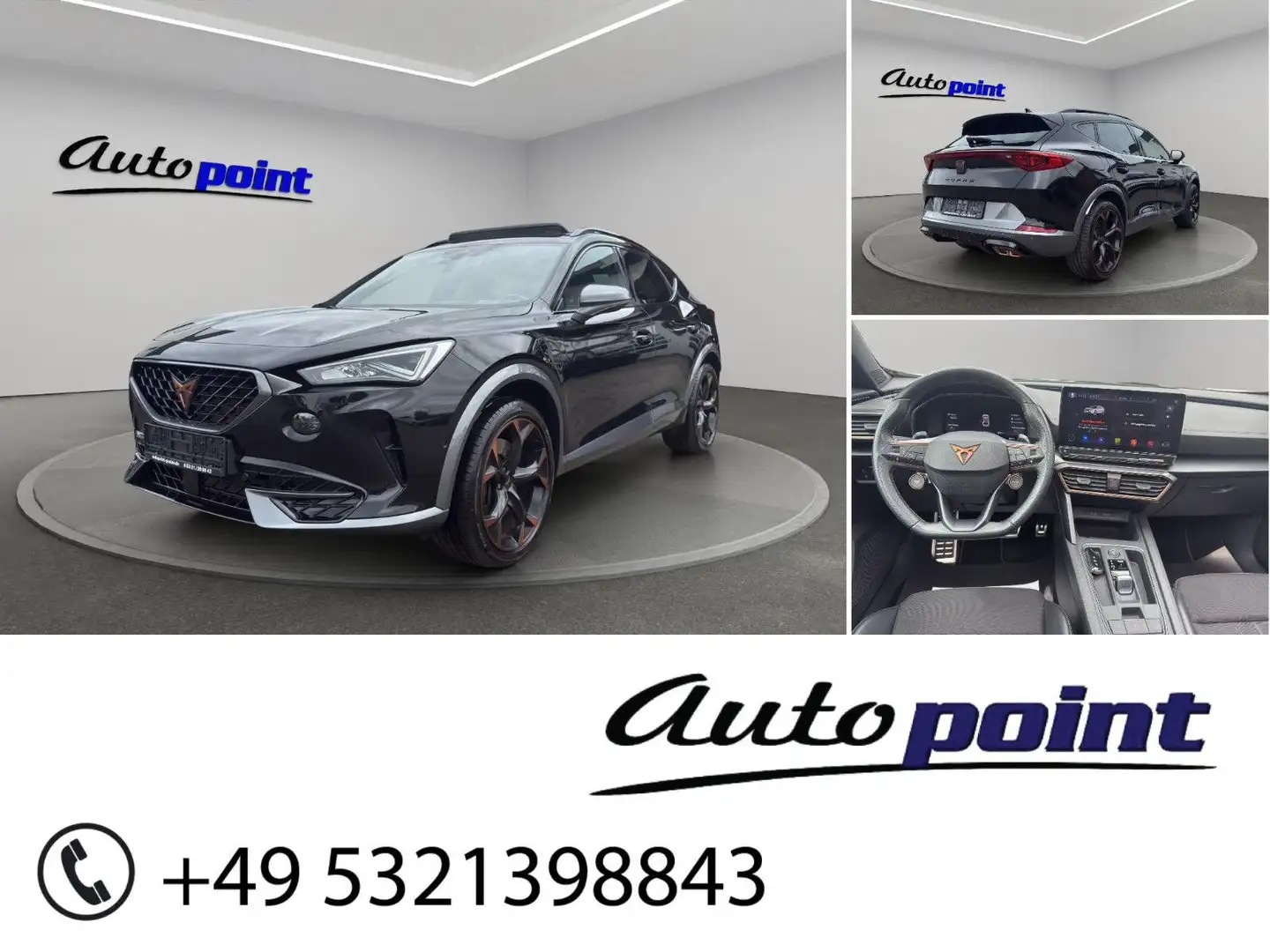 CUPRA Formentor 1.4 VZ e-Hybrid Panorama AHK Schwarz - 1
