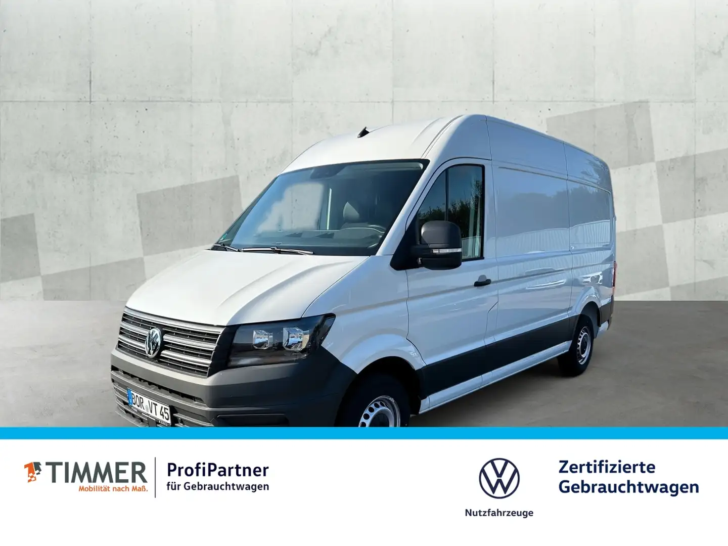 Volkswagen Crafter 35 HRKasten 2.0 TDI Automatik*REAR VIEW*A Weiß - 1
