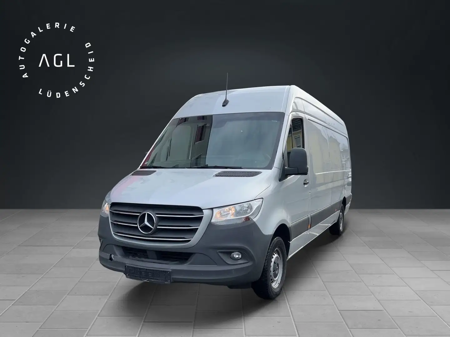 Mercedes-Benz Sprinter III Kasten 314 Laderampe hoch lang Maxi Silber - 2