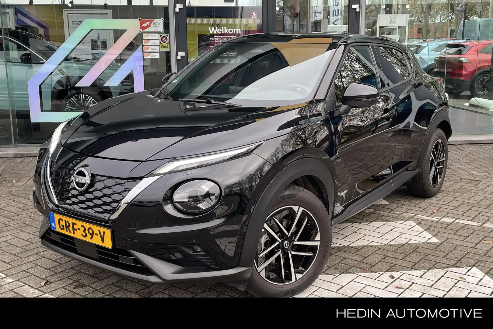 Nissan Juke 1.6 Hybrid N-Connecta | CAMERA | KEYLESS | CARPLAY Noir - 1