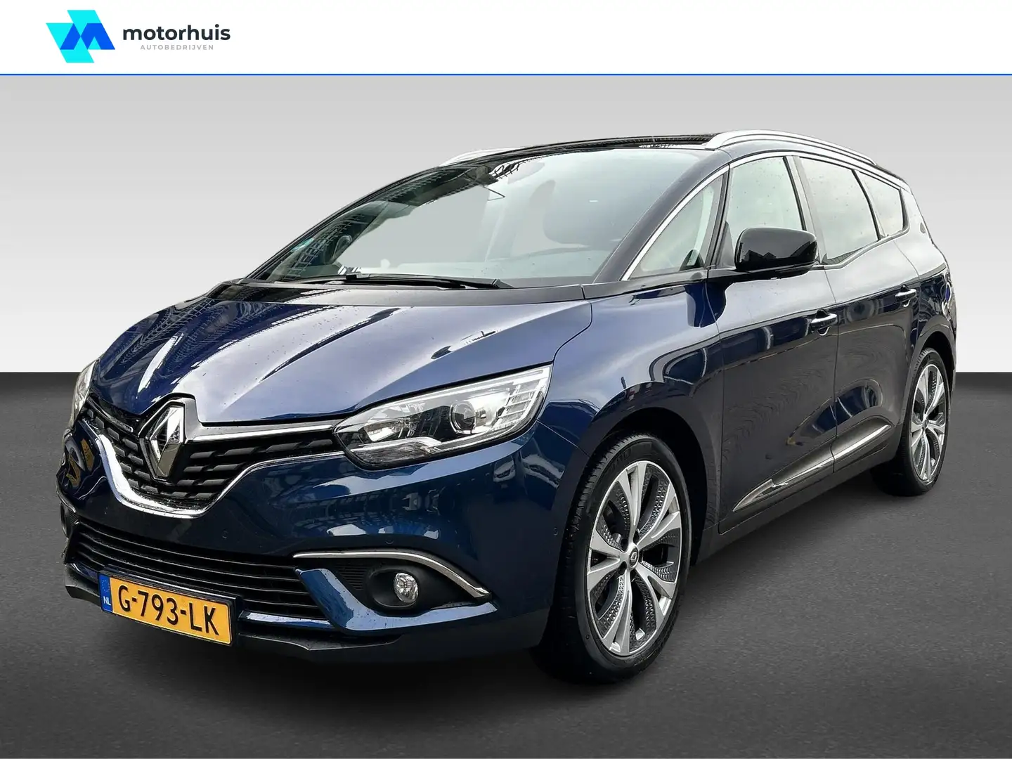 Renault Grand Scenic 1.3 TCe 140PK INTENS NAVI ECC TREKHAAK NAP Blauw - 1