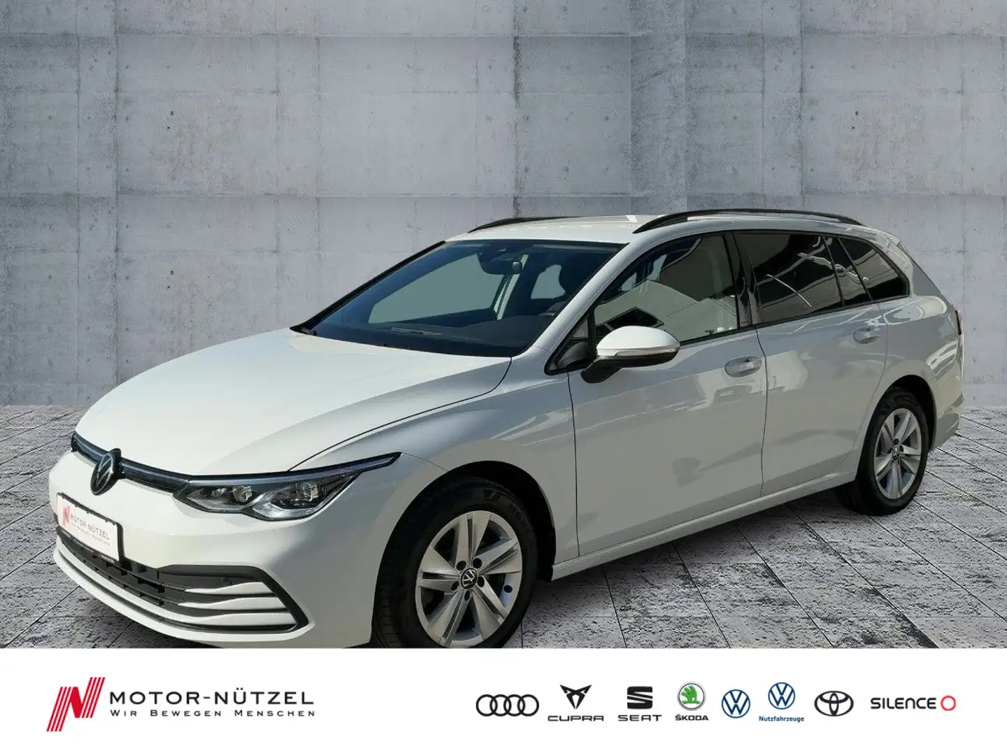 Volkswagen Golf Variant Golf VIII Variant 2.0 TDI LIFE LED-PLUS+SHZ+ACC Weiß - 1