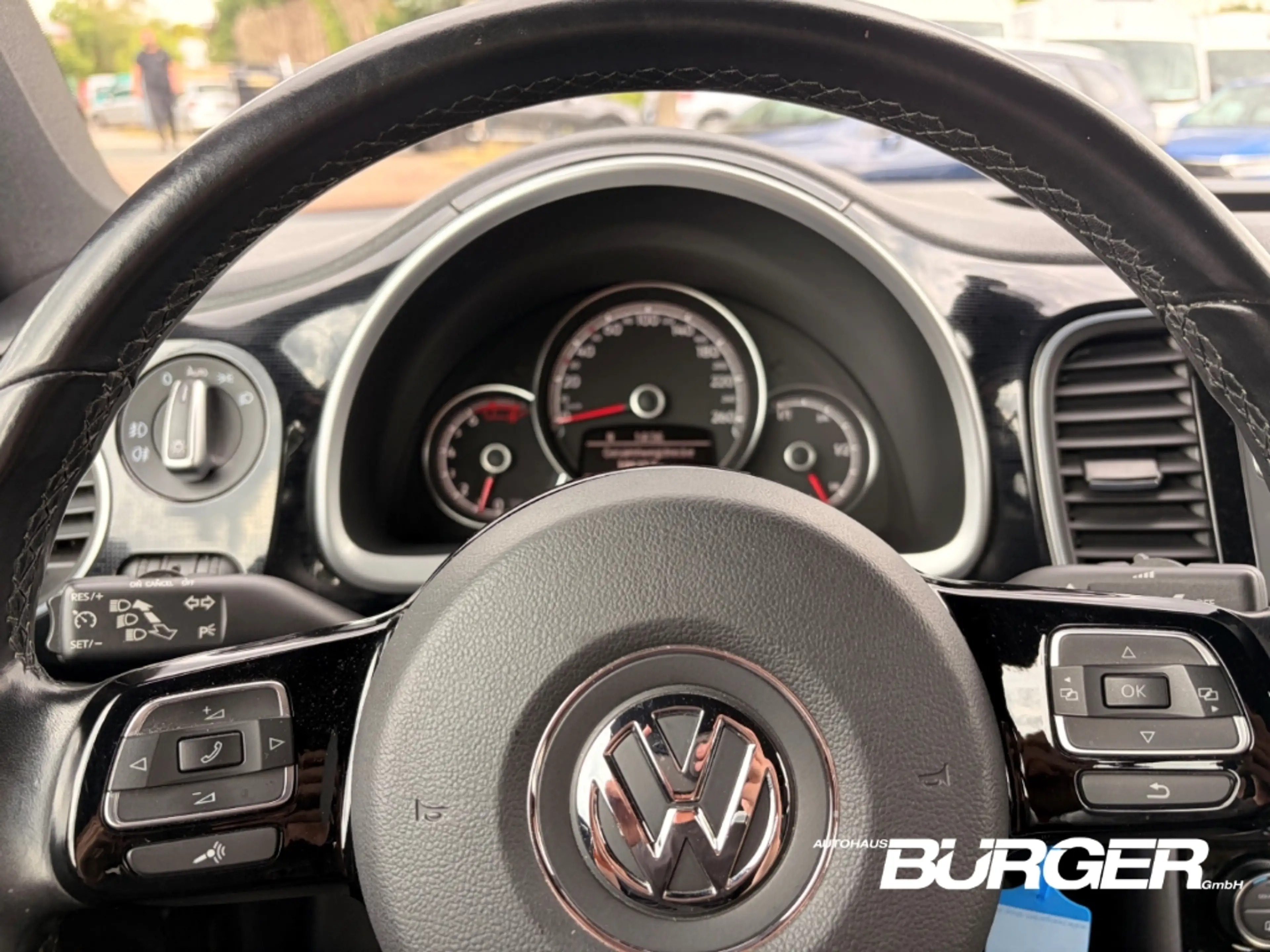 Volkswagen Beetle Cabriolet Navi Dyn. Windschott Scheckheft Alu Sitz — photo 14