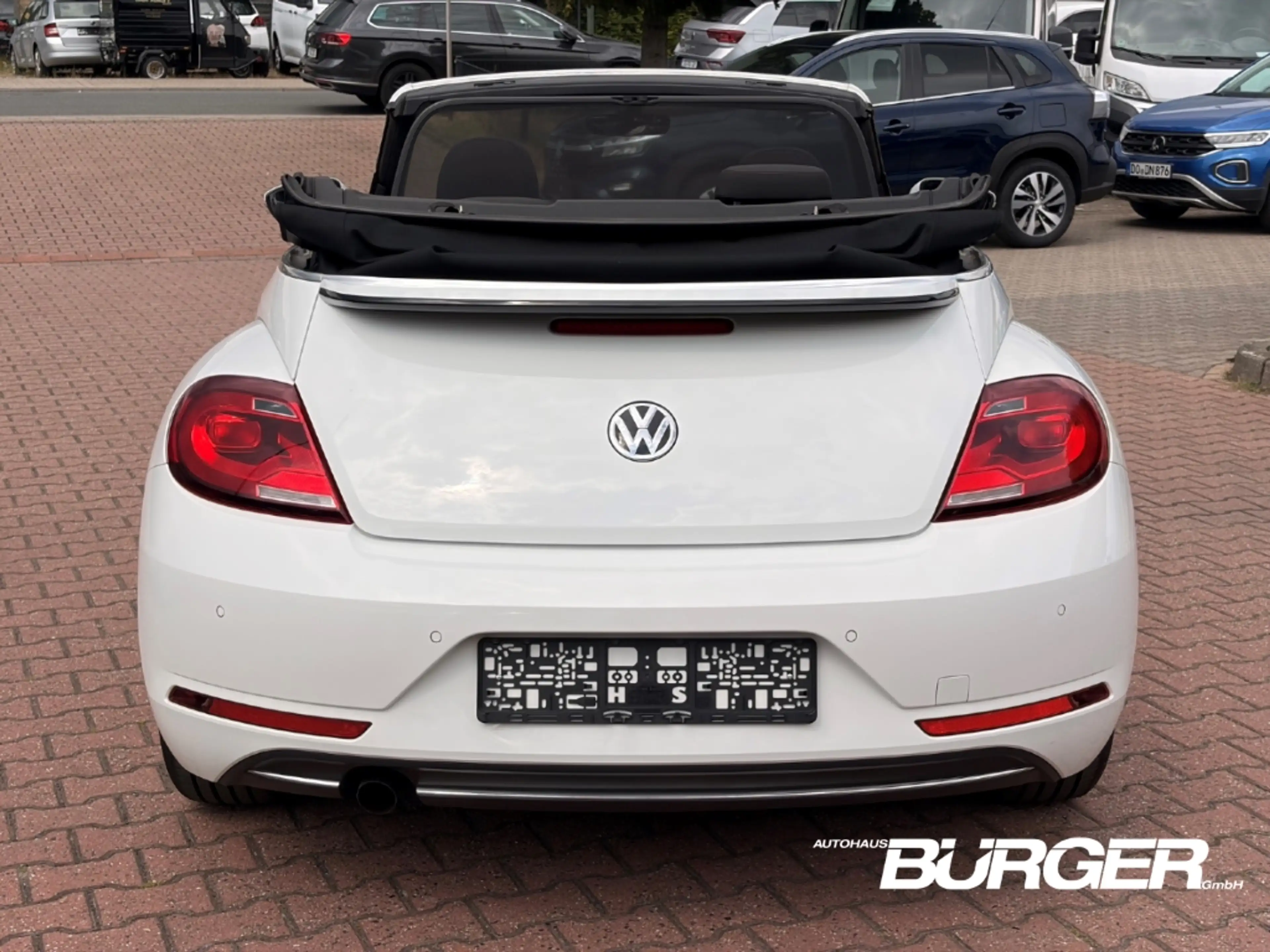 Volkswagen Beetle Cabriolet Navi Dyn. Windschott Scheckheft Alu Sitz — photo 5