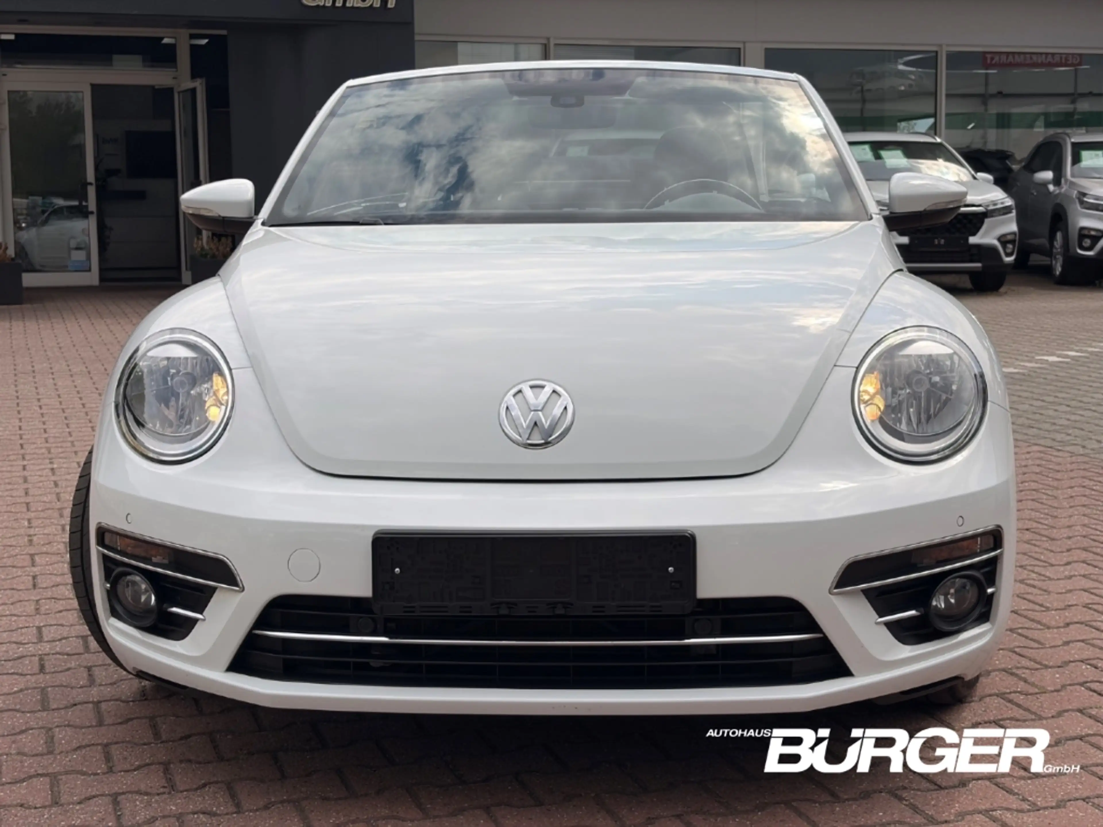 Volkswagen Beetle Cabriolet Navi Dyn. Windschott Scheckheft Alu Sitz — photo 2