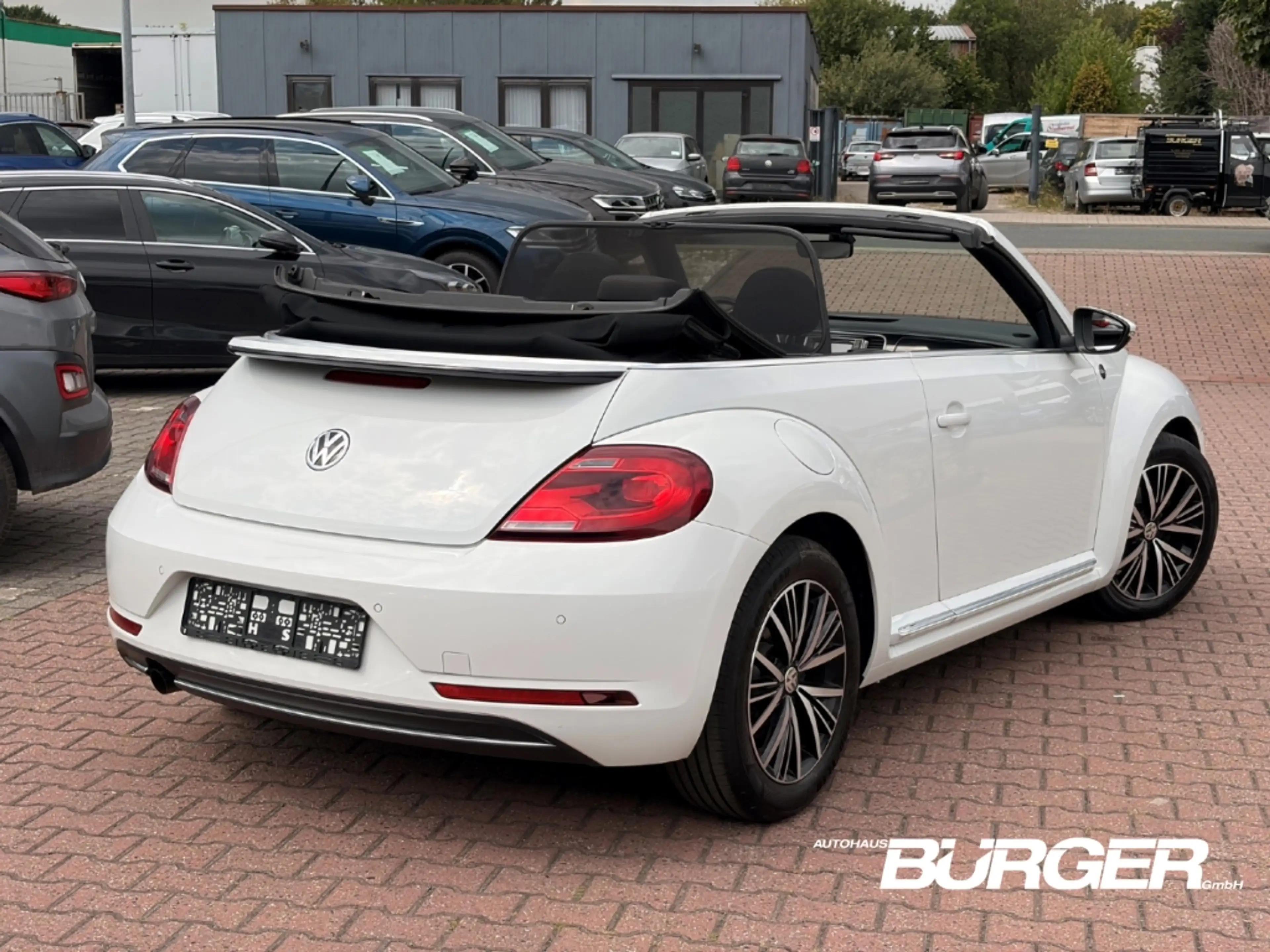 Volkswagen Beetle Cabriolet Navi Dyn. Windschott Scheckheft Alu Sitz — photo 4