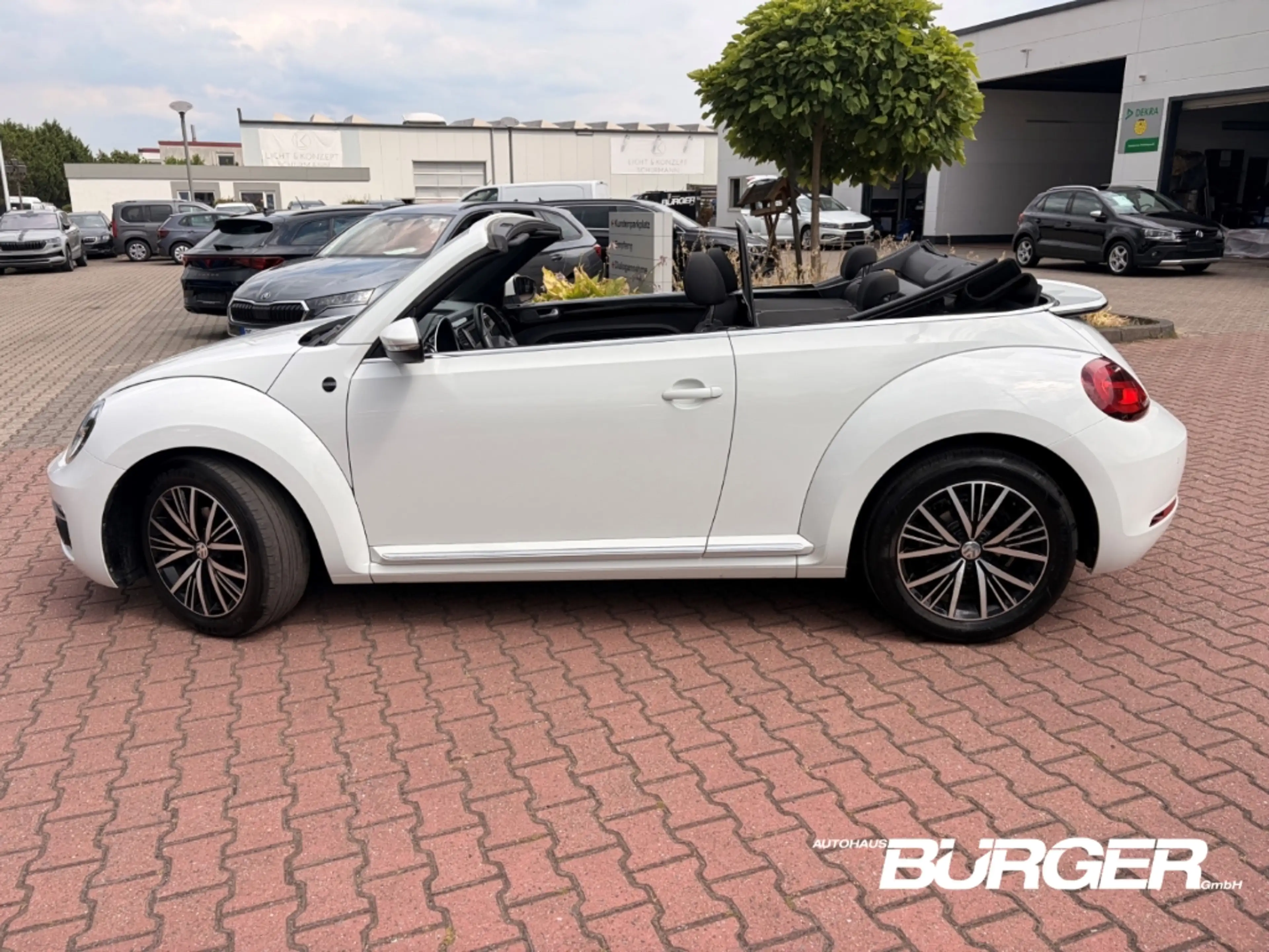 Volkswagen Beetle Cabriolet Navi Dyn. Windschott Scheckheft Alu Sitz — photo 6